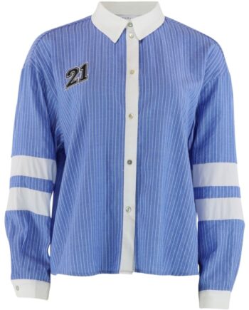 Continue Skjorte Ally Blue Stripe