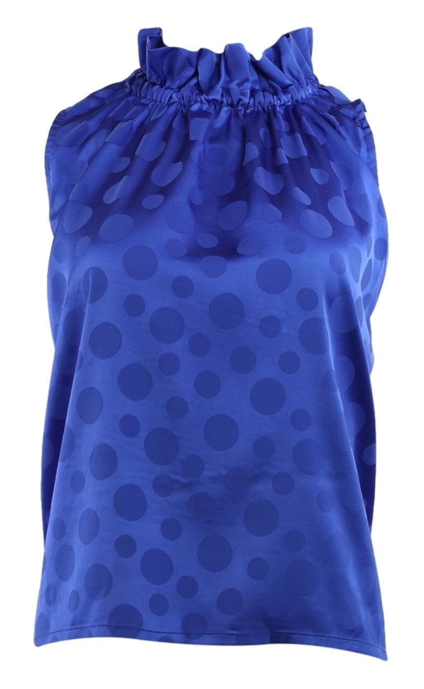 Continue Top Liva Dot Blue