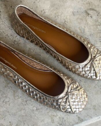 Copenhagen Shoes Ballerinaer Lucie Gold