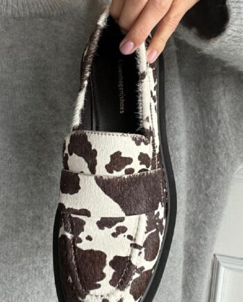 Copenhagen Shoes Loafers Celina White Brown