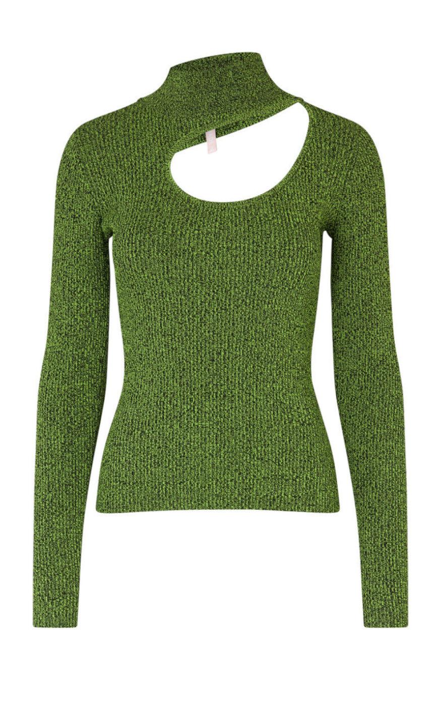Cras Bluse Norma Acid Green Mel