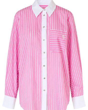 Cras Skjorte Brenda Pink Stripe