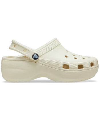 Crocs Træsko Classic Platform Bone
