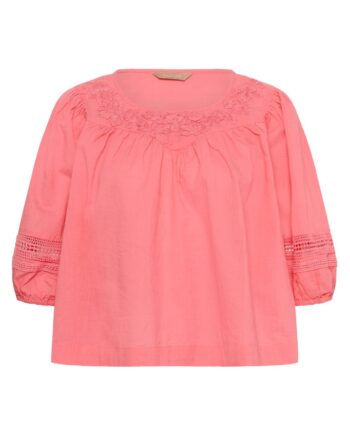 Culture Bluse Kairo Ss Sugar Coral