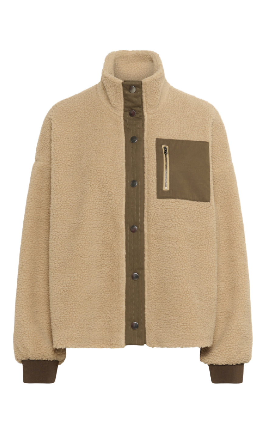 Culture Jakke Tally Teddy Nomad Brown