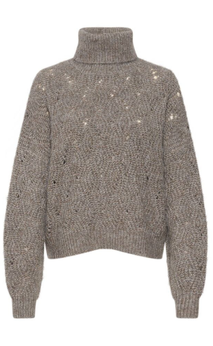 Culture Strik Kimmy Rollneck Falcon Melange