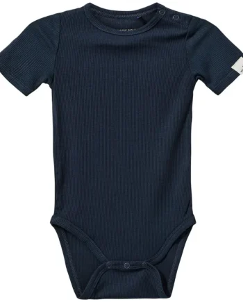 Dicte Kortærmet Body Navy Blue 74