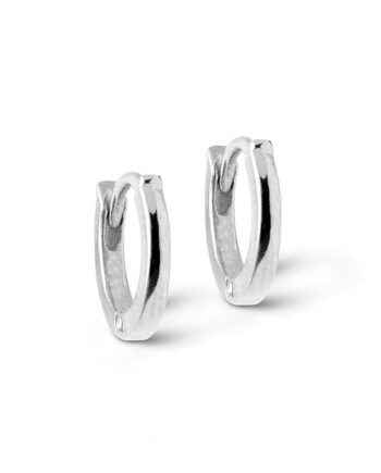 Enamel Copenhagen Hoops Classic Silver Colour