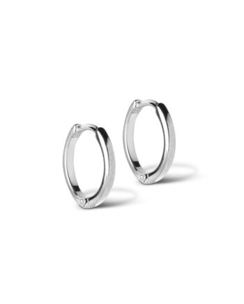 Enamel Copenhagen øreringe Classic Hoops Silver Colour