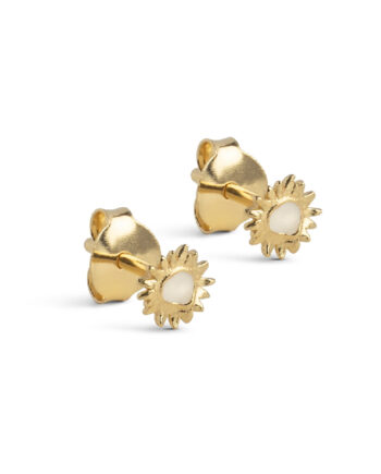 Enamel Copenhagen øreringe Studs Mini Sunshine Daisy