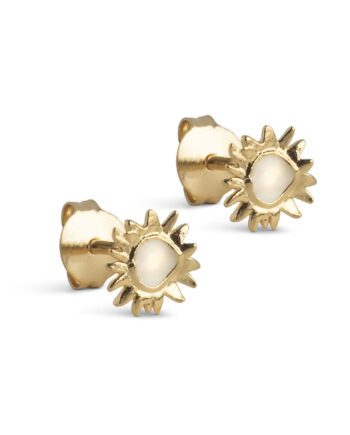 Enamel Copenhagen øreringe Studs Small Sunshine Daisy