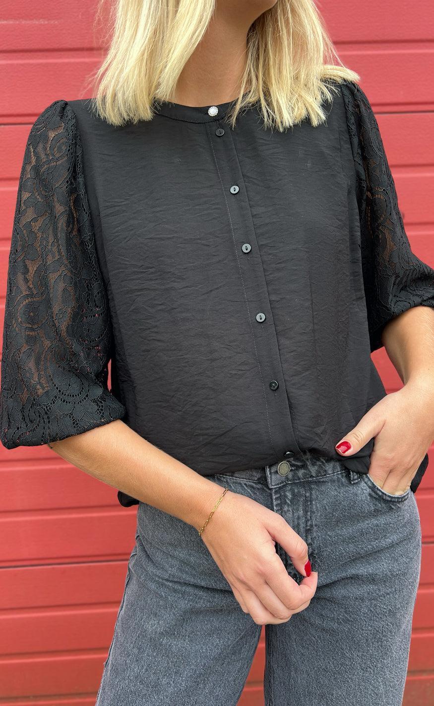 Freequent Bluse Aby Black