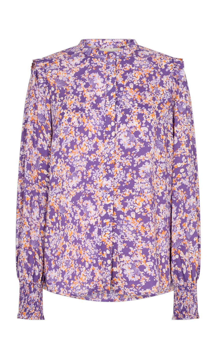 Freequent Bluse Adney  Royal Lilac    Lavendula