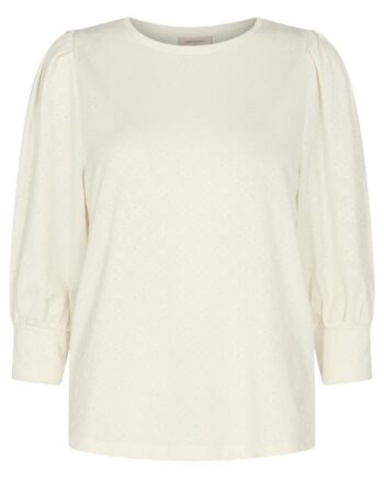 Freequent Bluse Blond Off  White
