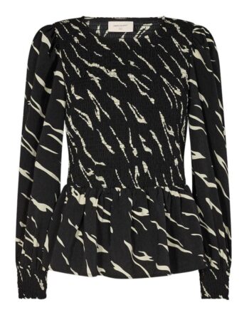 Freequent Bluse Filo Black Moonbeam
