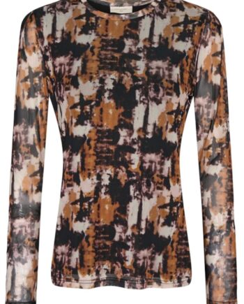 Freequent Bluse Meshka Coffee Bean