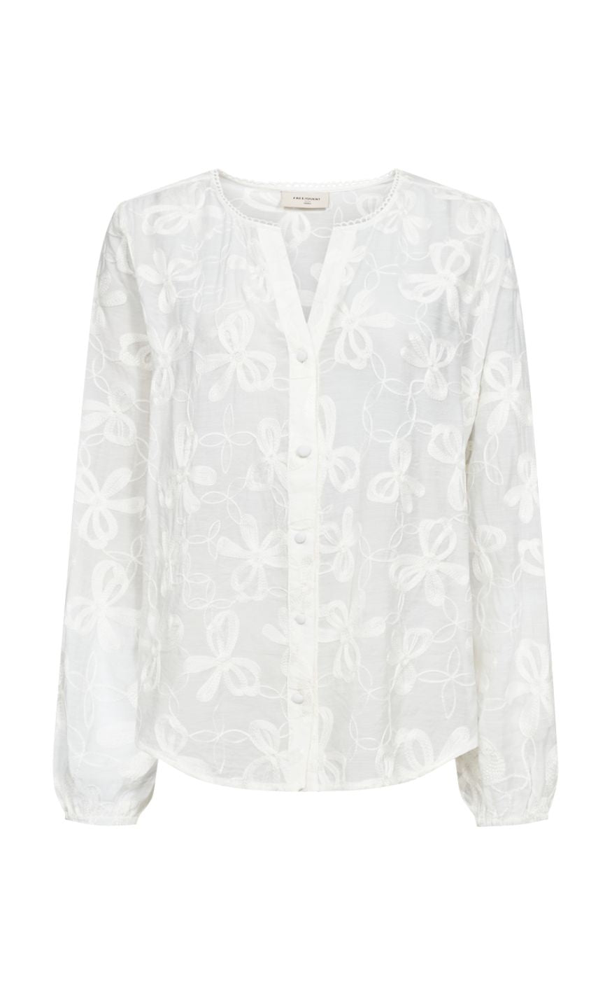 Freequent Bluse Randy Star Off-white