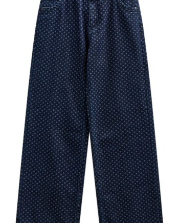 Freequent Bukser Rinna Dark Blue Denim