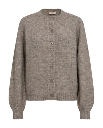 Freequent Cardigan Louisa Desert Taupe Melange