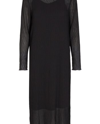 Freequent Kjole Edelyn Black Solid