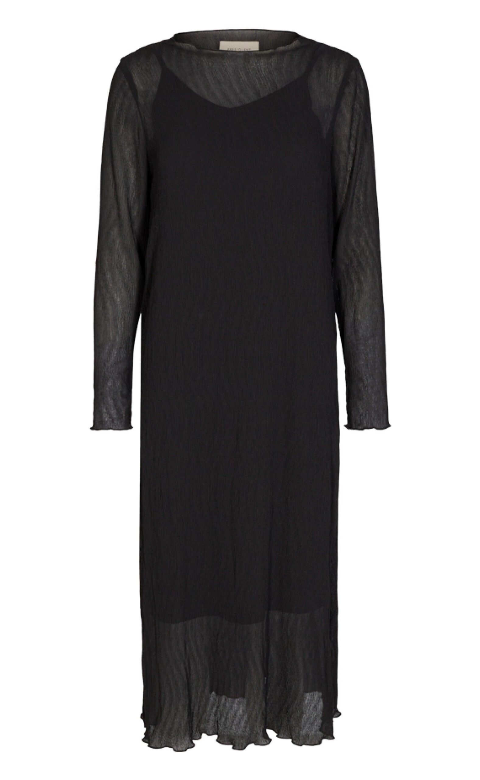Freequent Kjole Edelyn Black Solid