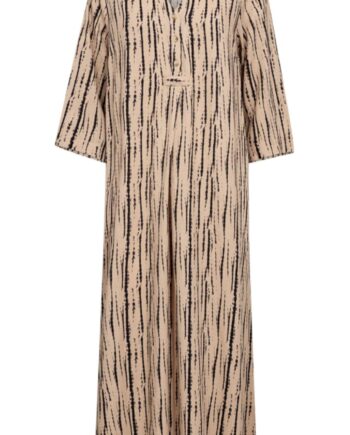 Freequent Kjole Larin Sand Melange    Black