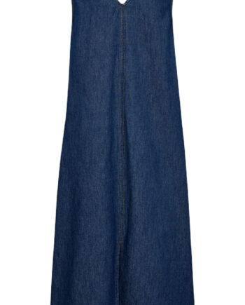 Freequent Kjole Lisea 207090 Medium Blue Denim