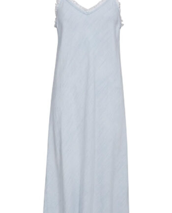 Freequent Kjole Renna Light Blue Denim