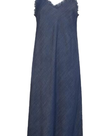 Freequent Kjole Renna Medium Blue Denim