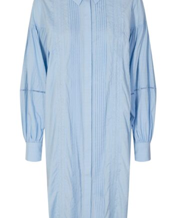 Freequent Kjole Rhian Chambray Blue
