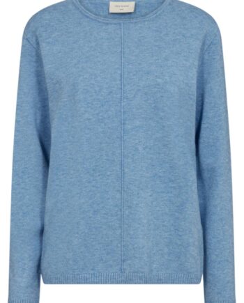 Freequent Pullover Claura Azure Blue Melange