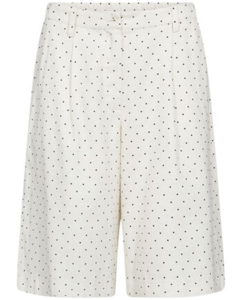 Freequent Shorts Anya Star Off-white    Black