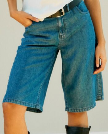 Freequent Shorts Cinda Medium Blue Denim