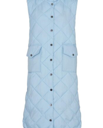 Freequent Vest Olga Chambray Blue