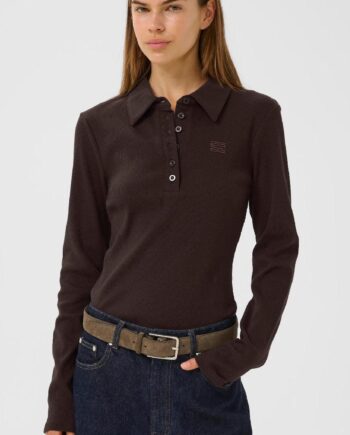 Gestuz Bluse Drew Ls Polo Mole