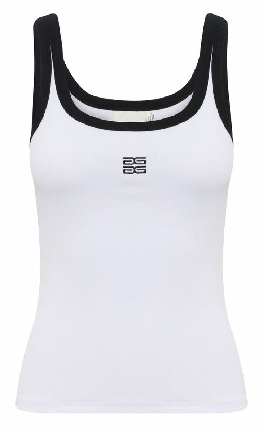 Gestuz Top Drew Contrast Birght White