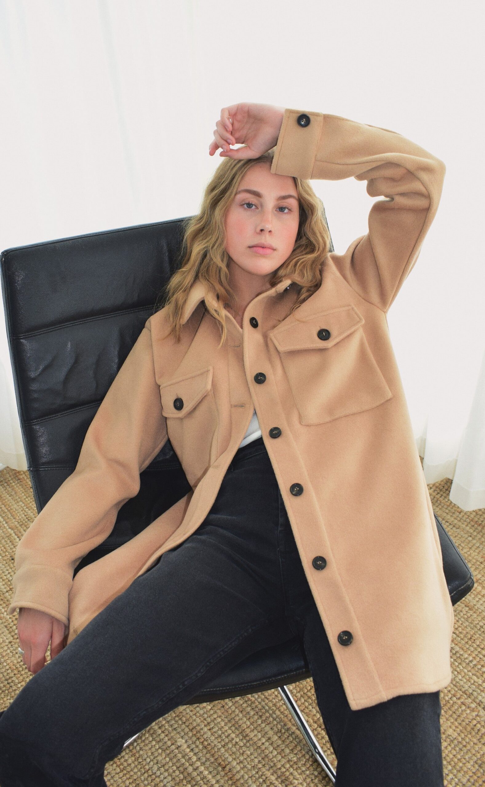 Global Funk Jakke Heaton Light Camel