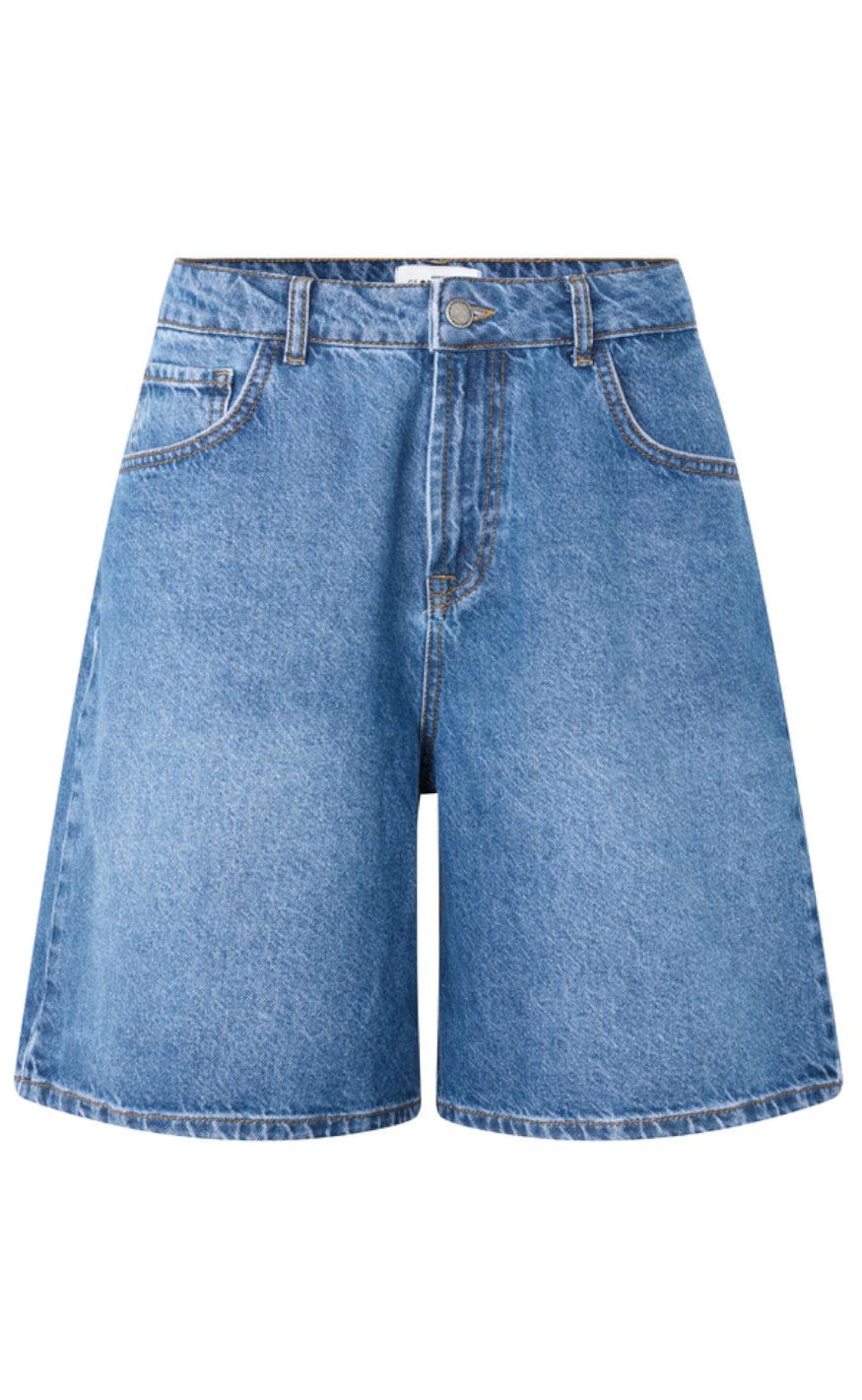 Global Funk Shorts Talina-  Vintage Blue Wash