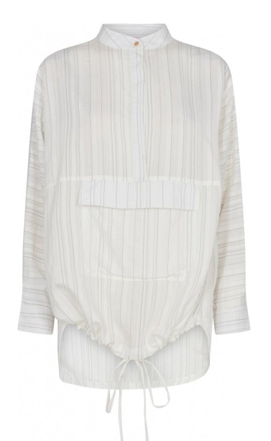 Gossia Bluse Noor White Black