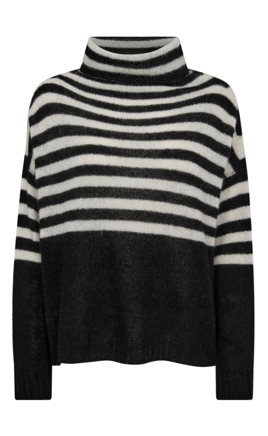Gossia Sweater Ambrosia Black Off-white