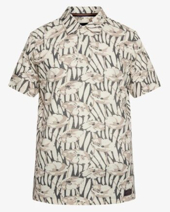 Grantsi Aop Linen Polo