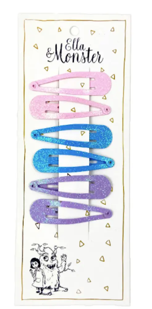 Hårclips Glitter Clip One