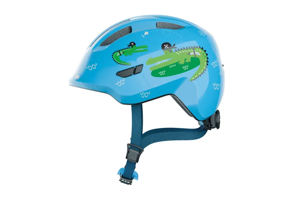 Hjelm Smiley Blue Croco