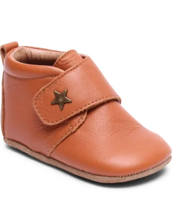 Hjemmesko  Velcro Star 66 Cognac 26
