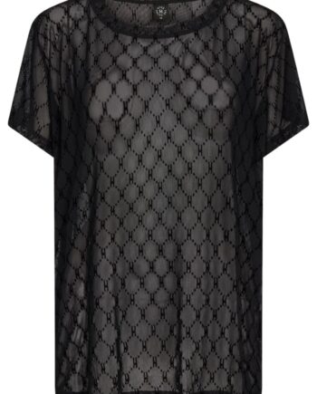 Hype The Detail Bluse Oversize Mesh Black