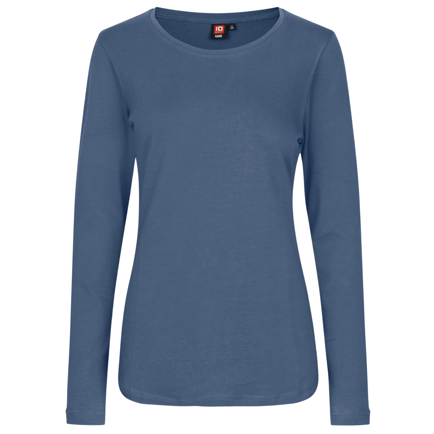 Id Interlock Dame Langærmet -shirt Indigo