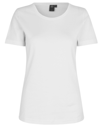 Id Interlock Dame  -shirt Hvid
