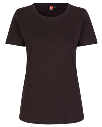 Id Interlock Dame  -shirt Mørk Bordeaux