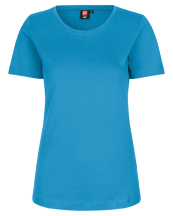 Id Interlock Dame  -shirt Turkis