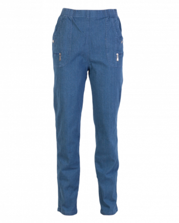 For My Dame Bukser Denim Light Blue 50